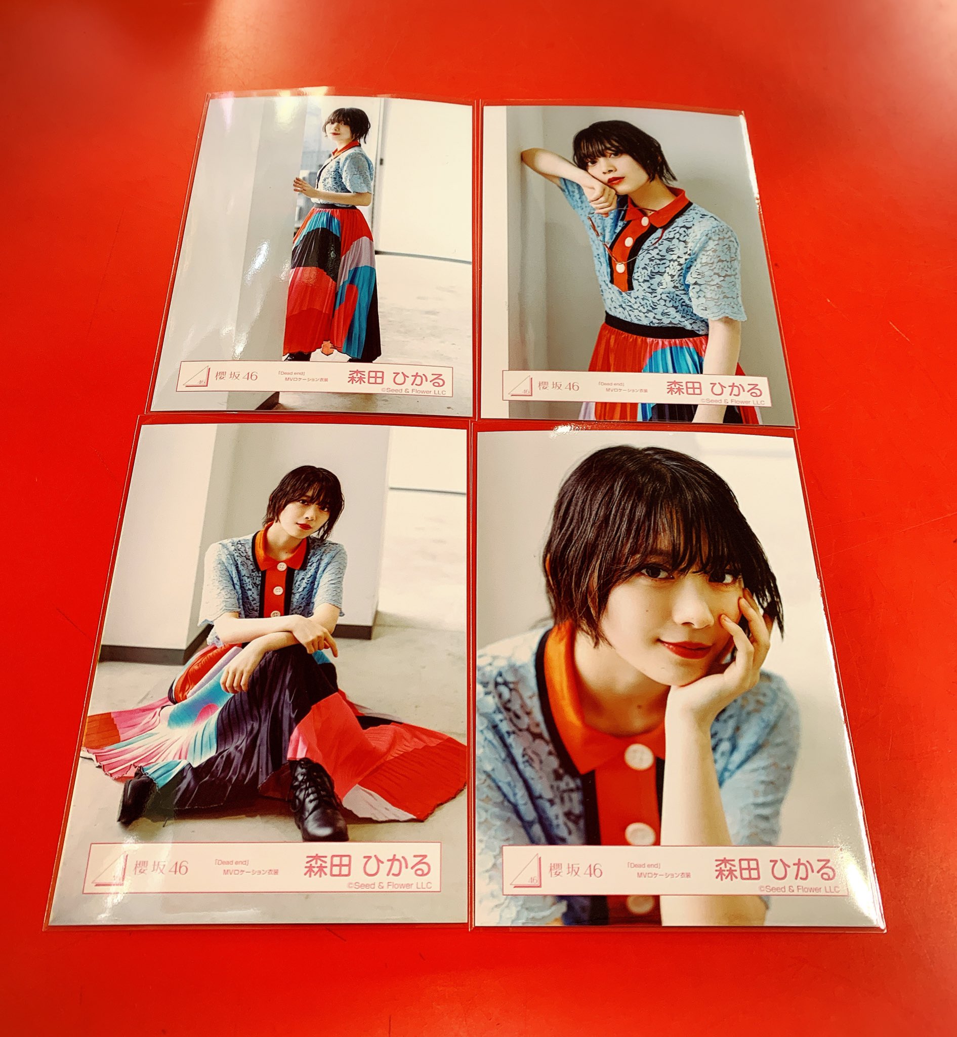 保障 櫻坂46 森田ひかる 生写真 コンプ dead end MVロケーション衣装