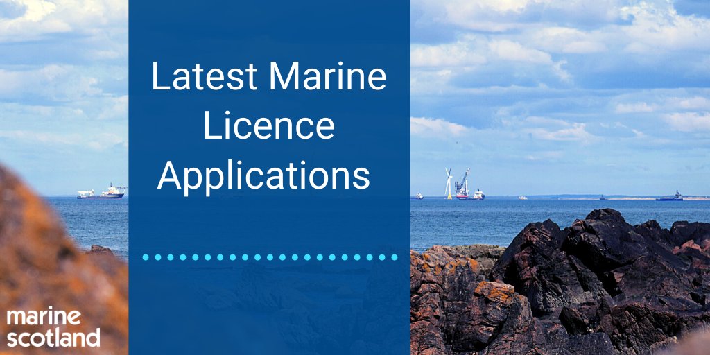 ScotGovMarine's tweet photo. The latest marine licence applications and associated documents are now online: https://t.co/WFUWP8aG9R @EU_MARE @reNEWS_ @ScotRenew @MarineRenewNews @SP_NetZero @ScotGovNetZero #marinelicensing #renewables #marine https://t.co/MhA3lQl4zo