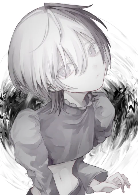 v flower. 