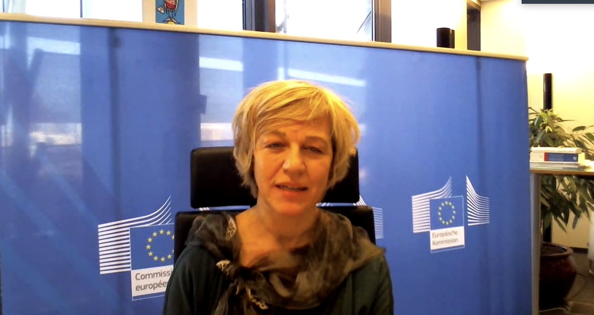 Menschenfokussierte KI, #Datenschutz als Leitmotiv, #Medienkompetenz für Jeden, grenzüberschreitende #Vernetzung... - Ziele von Exzellenzzentren wie dem #ZVKI, kompakt zusammengefasst von <a href="/RenateNikolay/">Renate Nikolay</a> von der <a href="/EU_Commission/">European Commission</a> 🌐