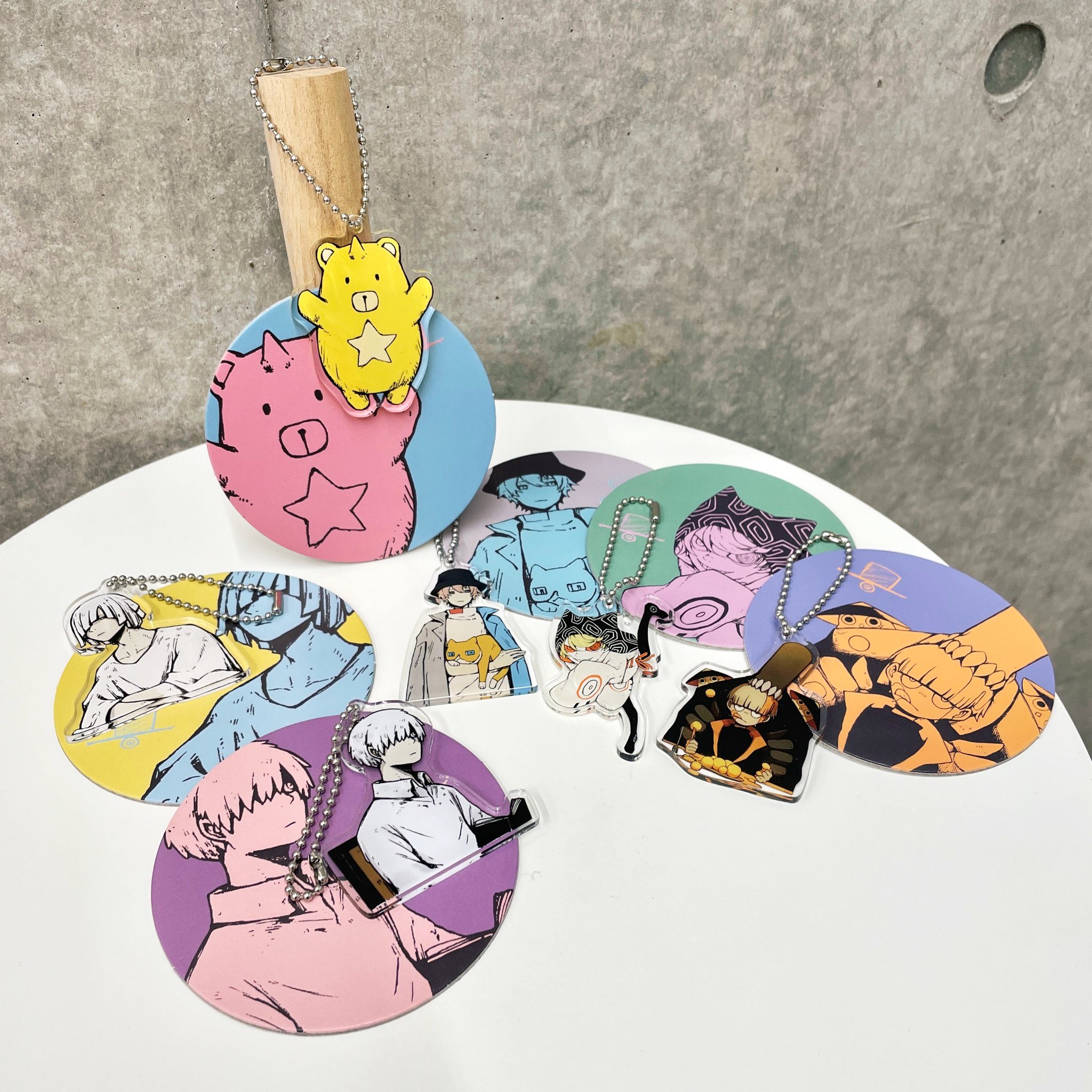 未開封・未使用　ユーリ!!! on ICE バンコク　キーホルダー　コースター YUKI【8/23-24 神奈川県民ホール会場限定】YUKI concert tour