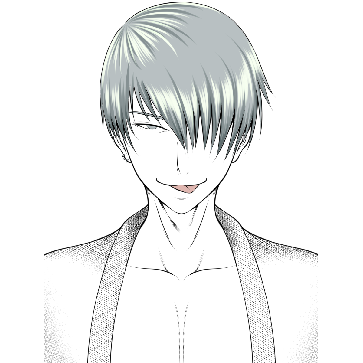 元カレの設定で4人描きましたが、どれも合わない感じなので、不採用!!

男描くの好きなんですよね～この際、乙女系ゲームかBL同人描いた方が良いんじゃないかなと思ったりしない!

好みのタイプはいましたでしょうかね?

以上!
※RT不要です。 