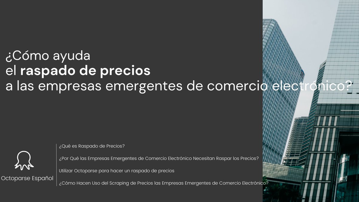 Octoparsehola's tweet photo. En este artículo, vamos a ver cómo se usa el raspado de precios para comprender el mercado, expandir la gama de productos y seguir obteniendo ganancias.
👉https://t.co/iEbxye205K
#webscraping 
#raspadodeprecios
#ecommerce 
#estrategiadeprecio https://t.co/LufPQB8qHu
