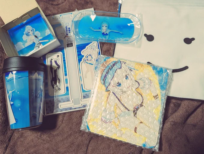おほー!シロちゃんのグッズ届いたー!#MySiro 