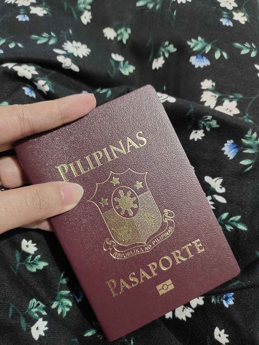 CyndelleJordan's tweet photo. I finally received my passport after 3.5months! 

Thank you Sir @teddyboylocsin @DFAPHL for all your help 🎉🎊God speed! https://t.co/EMs266uxYR