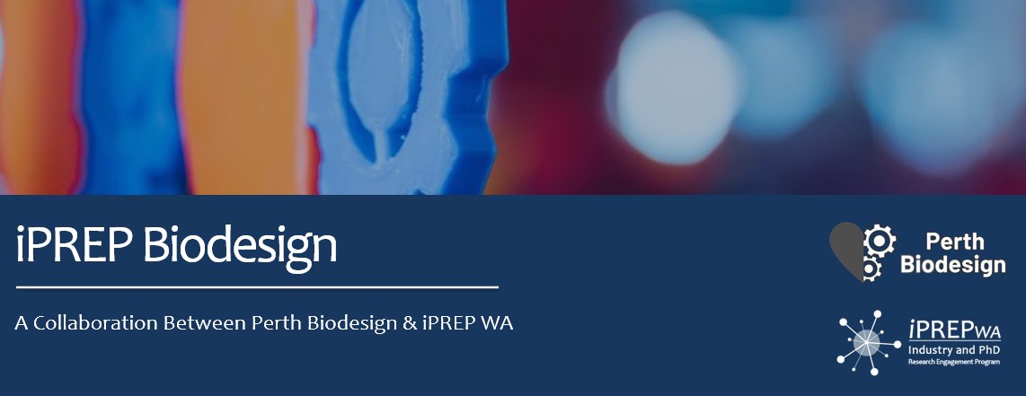 Perth Biodesign (@perthbiodesign) on Twitter photo Great afternoon proudly showing off our Round 3 iPREP Biodesign cohort and the work they achieved for their industry partners! Thank you @Indroux for your keynote! 
lnkd.in/gPijX4UZ Great afternoon proudly showing off our Round 3 iPREP Biodesign cohort and the work they achieved for their industry partners! Thank you @Indroux for your keynote! 
lnkd.in/gPijX4UZ