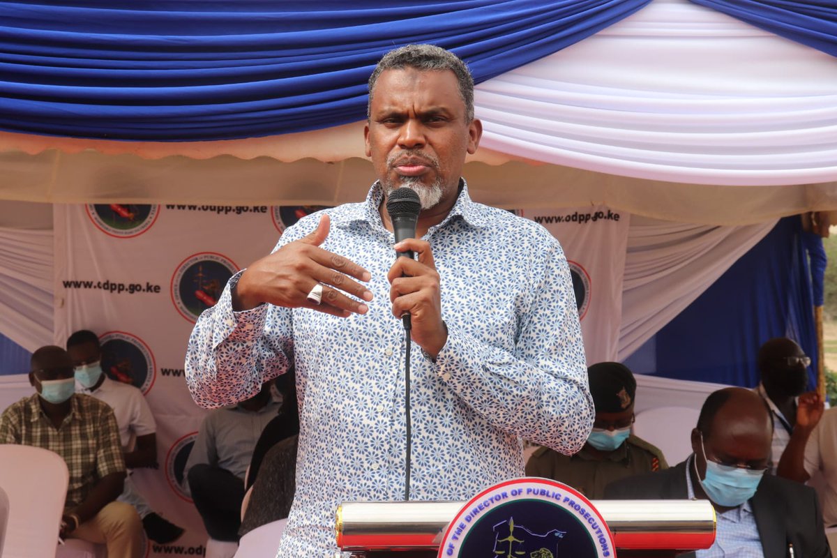 ODPP_KE's tweet photo. HAPPENING NOW: The DPP is leading a Community Dialogue in Garissa. He is addressing various concerns from residents among them; clarifying that the ODPP handles criminal and not civil cases. #HakiNaUsawa #SemaNaDPP #CommunityDialogue #ODPPCafe
r^k https://t.co/SvZ0hibSii