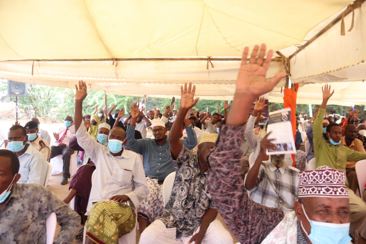 ODPP_KE's tweet photo. HAPPENING NOW: The DPP is leading a Community Dialogue in Garissa. He is addressing various concerns from residents among them; clarifying that the ODPP handles criminal and not civil cases. #HakiNaUsawa #SemaNaDPP #CommunityDialogue #ODPPCafe
r^k https://t.co/SvZ0hibSii