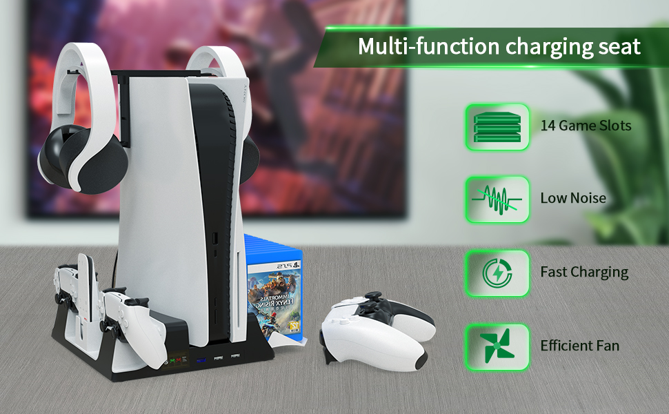 Svigortech's tweet image. One-stop storage stand is always one of the most effective tools to keep our room tidy.
#PS5charger #GameStorage #Homebase