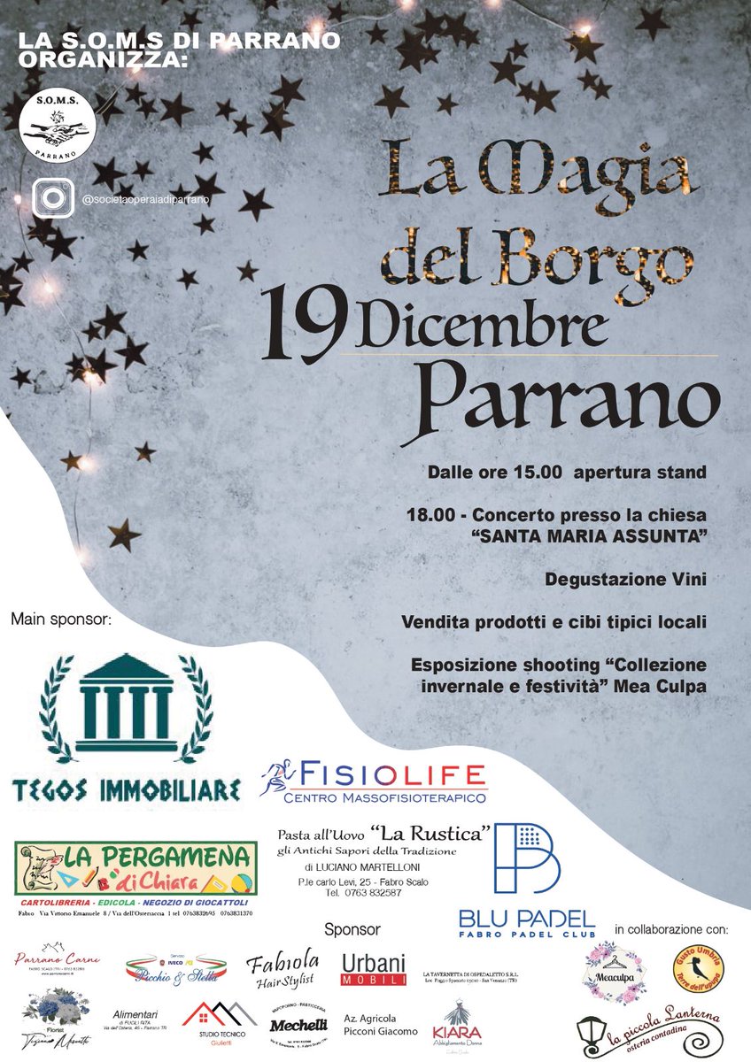 cittaslow_intl's tweet photo. 🎄 La Magia del Borgo
🇮🇹 #Parrano #Cittaslow #Umbria https://t.co/bBAkd3tIXf