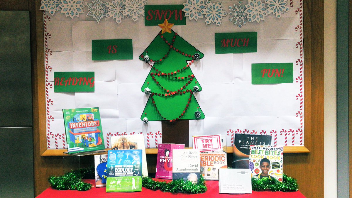 BSAKlibrary's tweet photo. READING IS SNOW MUCH FUN!
Volunteers displaying their festive spirit. Well done Jaden. Avishi, Leya and Bann!! #BSAKInspired #BSAKSecLibrary @BSAKdofe @BSAKsecondary https://t.co/bloUT4uE0i