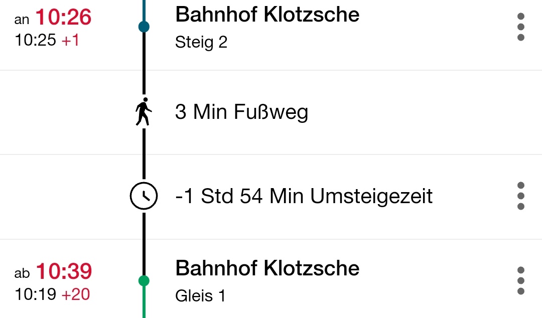 Zeitreisen sind möglich! Zumindest in der DVB-App.