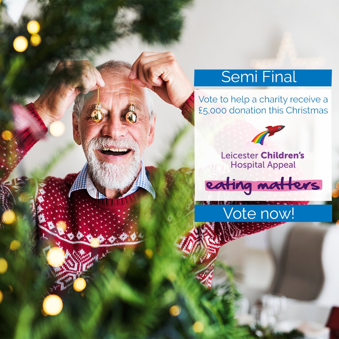 It's the semi final! We're down to the final 4 charities. Which one will receive the huge £5,000 donation? bit.ly/3prvxwu
Voting closes at midnight so get your votes in now to help your local charity a chance to receiving a huge £5,000 donation.