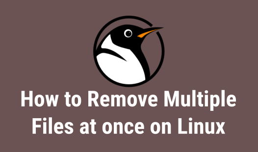 2daygeek's tweet image. How to Remove Multiple Files at once on Linux...For more details @ 2daygeek.com/remove-delete-…
#DeleteMultipleFilesLinux #execCommand #FindCommand #RemoveFilesLinux #rmCommand #xargsCommand