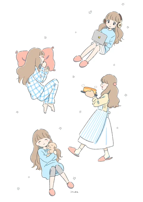 【お知らせ】新作のLINE着せ替え「おやすみおんなのこ。」「おやすみおとこのこ。」の二種類がリリースされました!
お好きな方をよかったら使ってみてください◎
https://t.co/vM6zQnlp57
https://t.co/Kg9rl8E0gV 