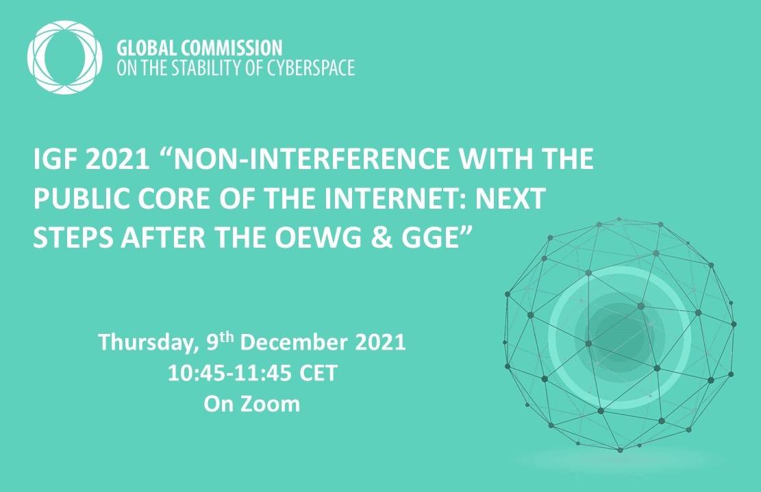 Global Commission on the Stability of Cyberspace tweet media