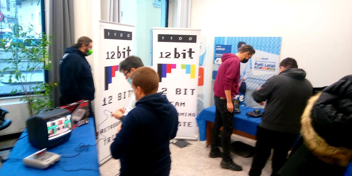 🎉Primo appuntamento di 𝙇𝙚𝙩'𝙨 𝙂𝙊 𝙂𝘼𝙈𝙀𝙍𝙎 grande successo! 
Grazie al nostro <a href="/PuntoGiovaniGo/">Punto Giovani</a>, a Forgotten Heroes, 12bit - Retrogaming Team, Norrh-East Starfighters, Be Afraid Horror Fest per l'ottima organizzazione.
Vi aspettiamo domenica 12 per il prossimo appuntamento