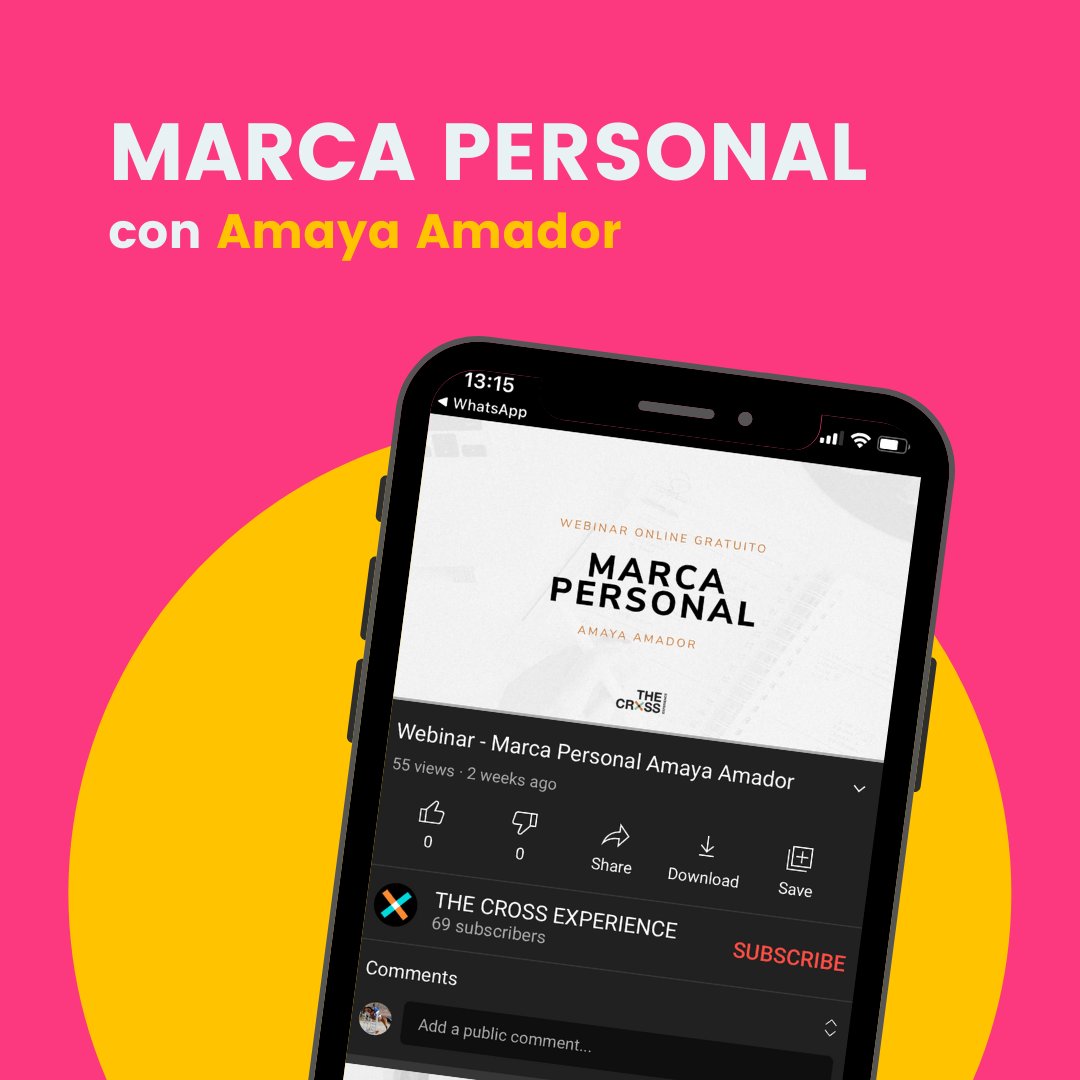 Mikigai_'s tweet photo. 🎙 Hoy te traemos un vídeo muy interesante de introducción a la marca personal, parte de un webinar que impartió Amaya Amador con The Cross experience.
👉🏼 https://t.co/B71loVkehH https://t.co/7PXvmyPmRx