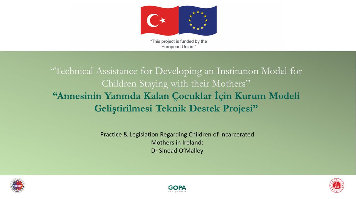 smomalley's tweet photo. Children stayin with #mothersinprison r not a social problem; theyre r guests! This is an opportunity 2support them-Deputy General of Prisons &amp;Detention Houses Turkey @coe Conf on best practice 4children stayin with #mothersinprison. Lookin 4ward 2presenting the Irish case today https://t.co/ugzZdD48bl