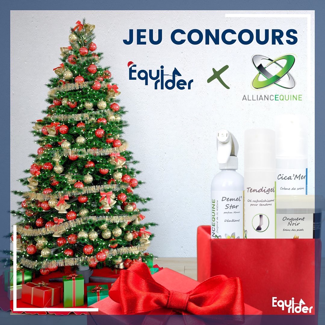 Equirider_'s tweet photo. Calendrier de l’avent Jour 7 🎁
Aujourd’hui, nous vous proposons de gagner des lots Alliance Equine 😍
Instagram ➡️equi_rider_events 😋
#Concours #JeuConcours #CalendrierDeLavent #Noel #Giveaway https://t.co/94TPb99MbG