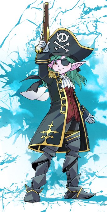 エル子海賊始めました。強くて笑う。 