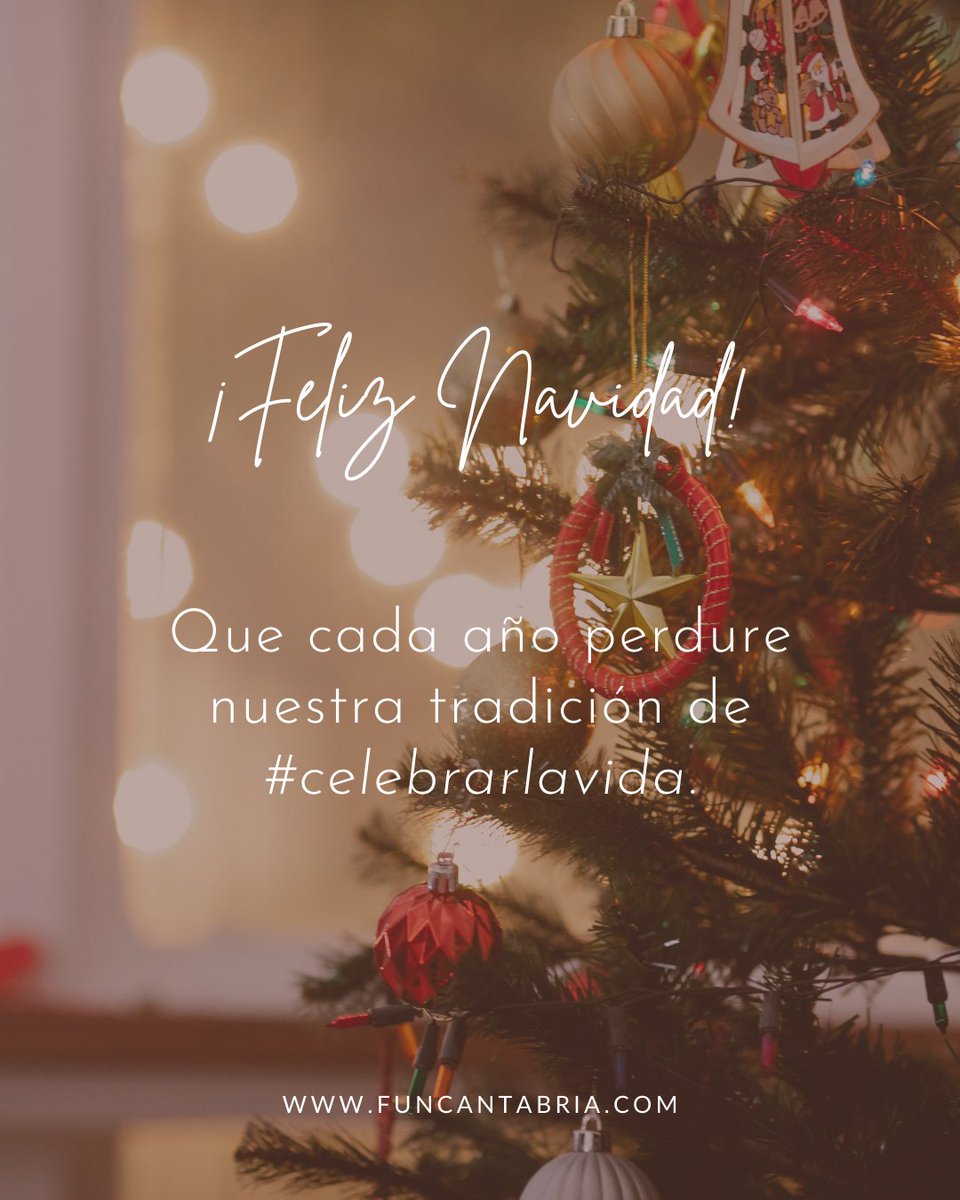 funcantabria's tweet photo. La palabra “navidad” siempre nos transporta a días de chimenea, turrón, villancicos y luces 🎄. ⁣
⁣
🎁La Navidad nos trae olor a dulce, vino, y castañas. ⁣
⁣
💫La navidad es la mezcla de celebrar y vida. ¡Felices fiestas!⁣

#feliznavidad #navidad #nochebuena https://t.co/Yt3NmIoGDa