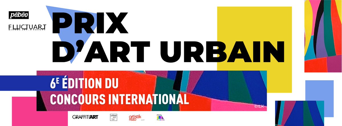 La nouvelle édition du Prix d’art urbain Pébéo-Fluctuart est lancée, candidatez avant le 15 mars !
