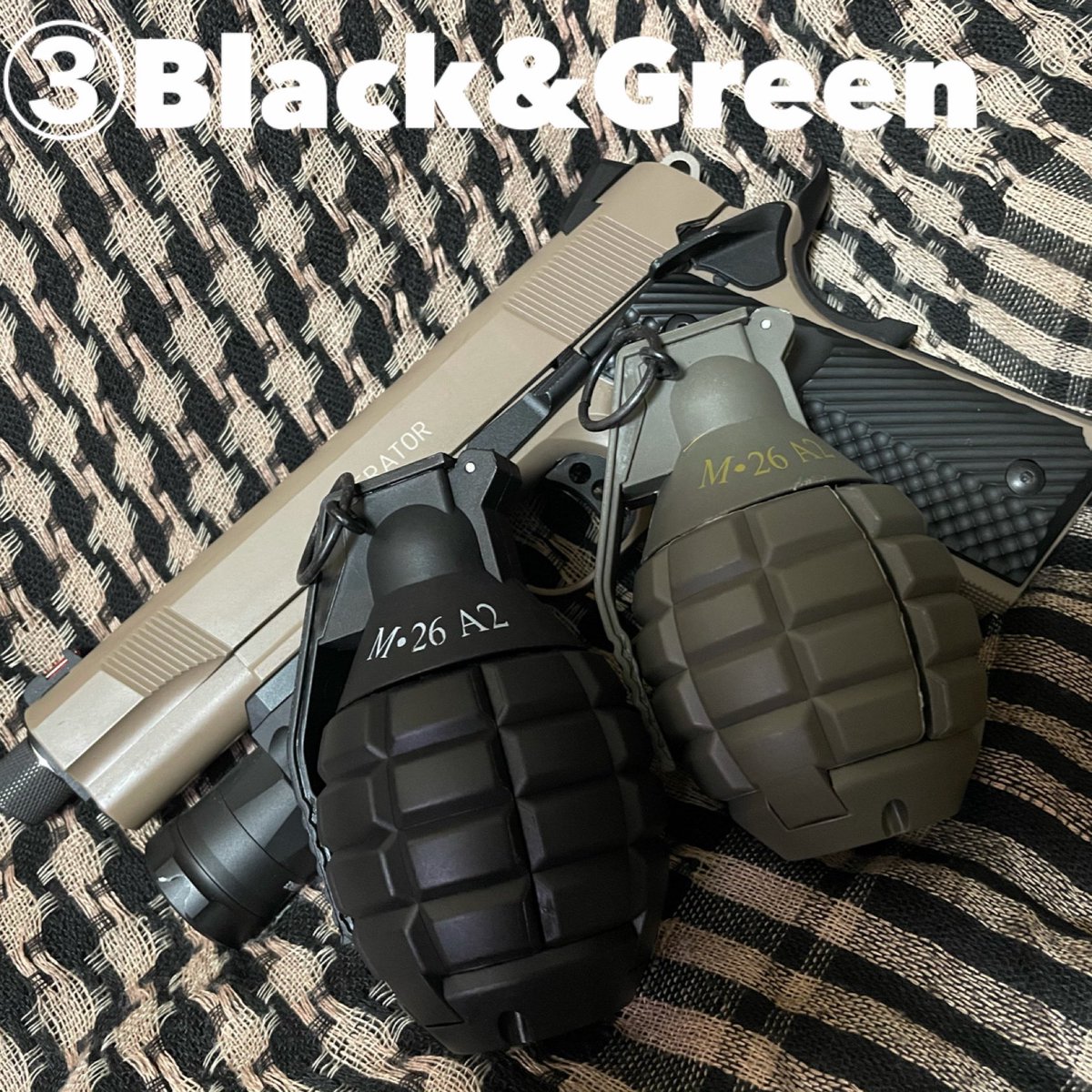 nari7003's tweet photo. 【起爆感度調整済み】M26 A2 インパクトグレネード 2個セット

------------------
送料込み2566円
------------------

恐らく国内ネットショップ・フリマ業界最安値をメルカリにて販売中！

https://t.co/aAUcQ6Hg5L https://t.co/OTcuuuGM1Z