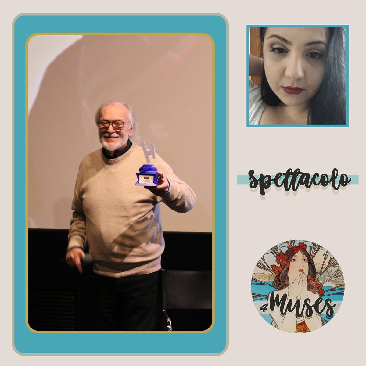 4_muses's tweet photo. #Spettacolo: #LambertoBava, #HeroesMasterAward

Lamberto Bava ha ritirato il premio alla carriera che l'Heroes International Film Festival gli ha riconosciuto. Che cosa ha raccontato del suo lavoro?

Commenta l'articolo di @LapiziaViews  🔽
https://t.co/wvS7njuc6X https://t.co/kDqFbwL0Lz