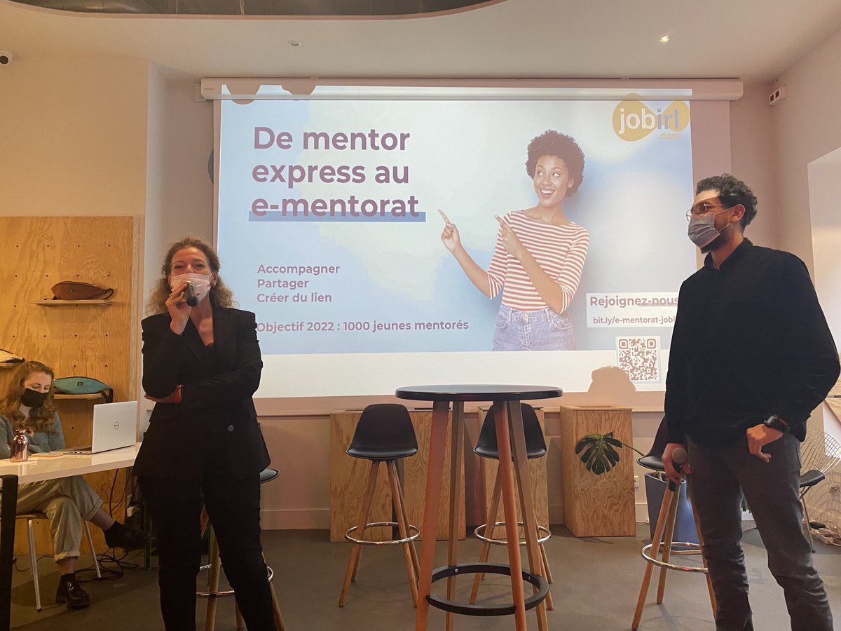 « Devenez e-mentor ! » : ⁦<a href="/CollectifMentor/">Collectif Mentorat</a>⁩ ⁦<a href="/FondationBNPP/">Fondation BNP Paribas</a>⁩ ⁦<a href="/JobIRL/">JobIRL</a>⁩ ⁦@ReserveCivique⁩. Témoignage émouvant de #Nassim, (« c’est mon histoire ») ou comment le #mentorat peut changer la vie d’un jeune. Rejoignez nous :) ⁦<a href="/antoinesire/">antoinesire</a>⁩