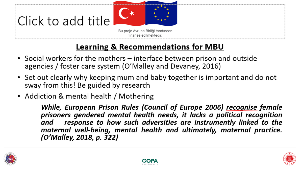 smomalley's tweet photo. Children stayin with #mothersinprison r not a social problem; theyre r guests! This is an opportunity 2support them-Deputy General of Prisons &amp;Detention Houses Turkey @coe Conf on best practice 4children stayin with #mothersinprison. Lookin 4ward 2presenting the Irish case today https://t.co/ugzZdD48bl