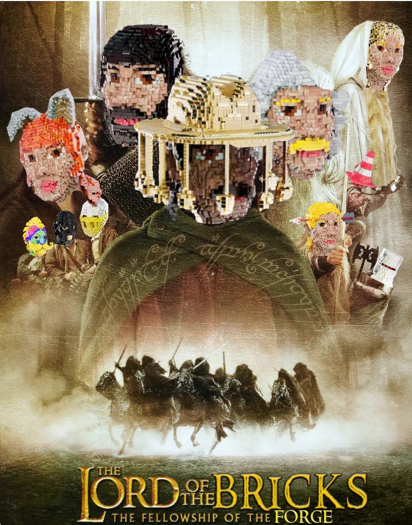 CombatWombat (@combat_wombat_0) on Twitter photo THE LORD OF THE BRICKS
Fellowship of the forge
Coming to a theatre near you
<a href="/bricktopians/">Bricktopians - (Abnormal Studios)</a> THE LORD OF THE BRICKS
Fellowship of the forge
Coming to a theatre near you
<a href="/bricktopians/">Bricktopians - (Abnormal Studios)</a>