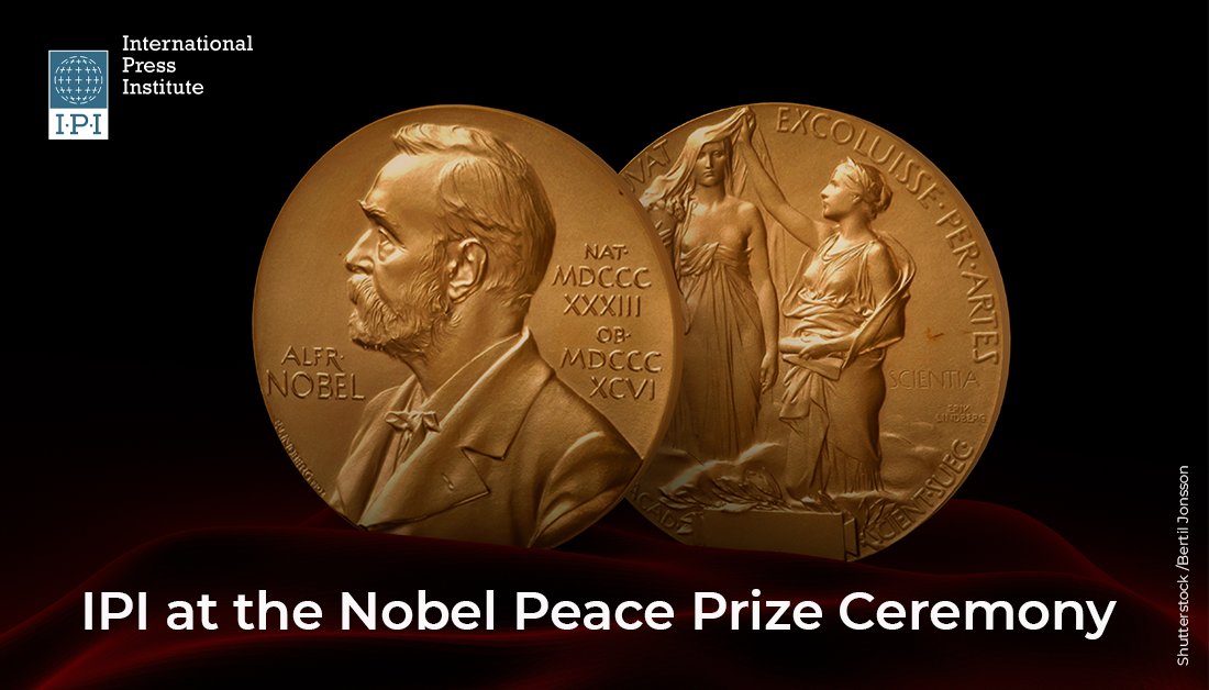 IPI is going to Oslo! 

IPI Director <a href="/barbara_trionfi/">Barbara Trionfi</a> will join IPI's Norwegian National Committee at the #NobelPeacePrize ceremony to honour <a href="/mariaressa/">Maria Ressa</a> and Dmitry Muratov - and celebrate #pressfreedom.

➡️ ipi.media/ipi-at-the-nob…