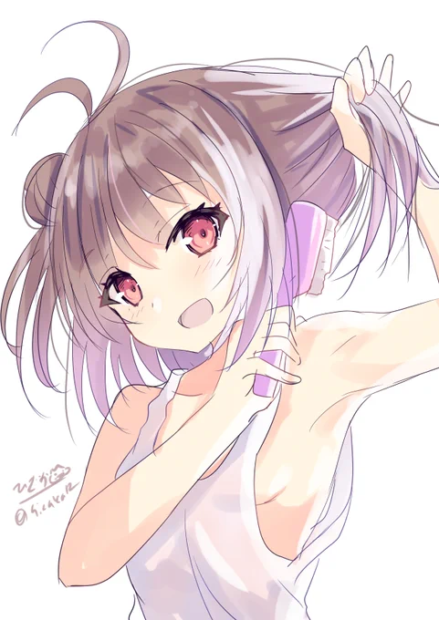 「ふんふふ～ん」準備中の那珂ちゃん
#艦これ版深夜の真剣お絵描き60分一本勝負
#艦これ版真剣お絵描き60分一本勝負_20211206 