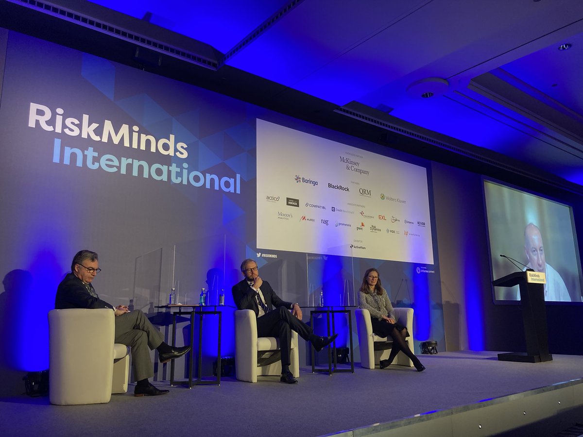 RiskMinds's tweet photo. Next up at RiskMinds International we have a panel discussion on forecasting credit risk 2022.

Hear from Jacques Beyssade, Laurence Bogni-Bartholme, Ebbe Negenman and Andrew Cross as they examine the agile response and lessons learnt from the Covid-19 induced credit risk. https://t.co/7uCVwLeMHi