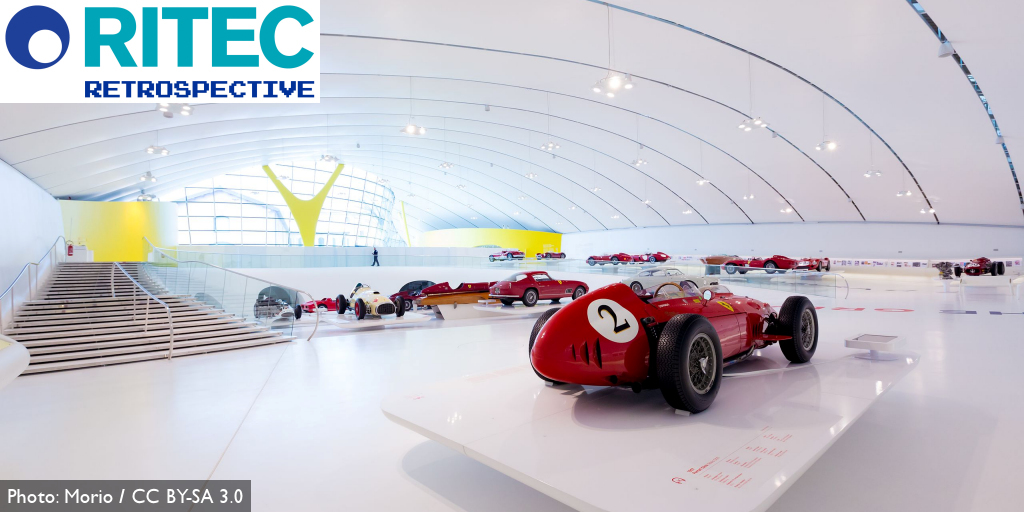 #RitecRetrospective! The #MuseoEnzoFerrari #museum #building in #Modena, #Italy, had its #glass façade protected with #nonstick #easyclean #Ritec #ClearShield protection during its #construction in 2011 to keep it looking #pristine for longer! More info: bit.ly/3Dx2koM