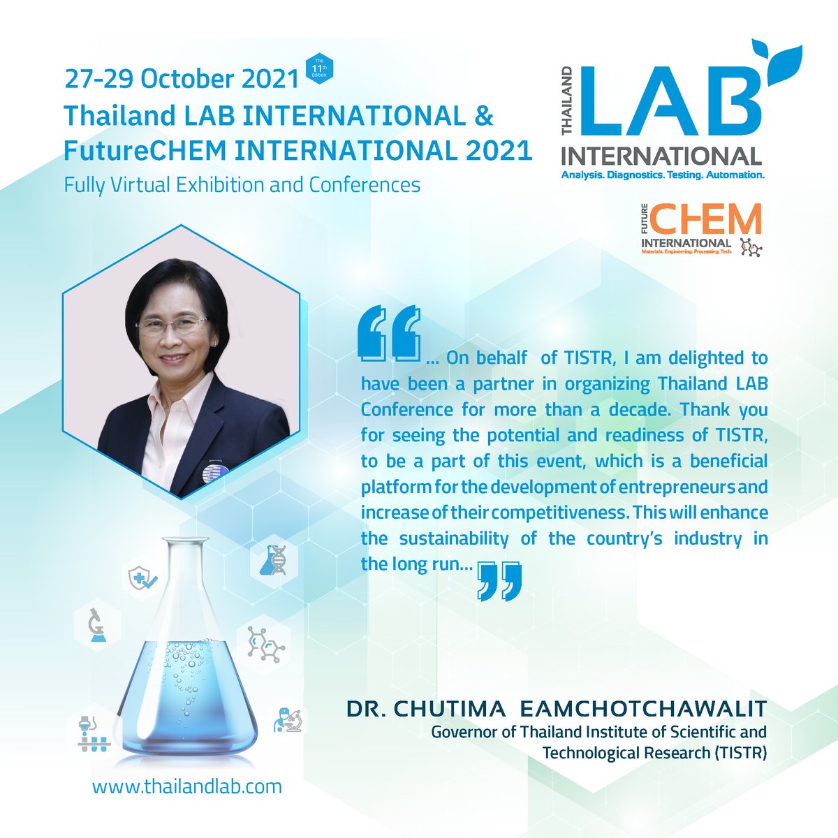 ThailandLab's tweet photo. Check out what our sponsors think of the show👇

We hope to see everyone again on the show floor in September 2022!

Facebook: https://t.co/DYpwzQoI8l
LinkedIn: https://t.co/K3NBHMD1oi

#VNU #thailandlab #futureCHEM #BioAsiaPacific #VNUasiapacific https://t.co/aVd0A6U0y4