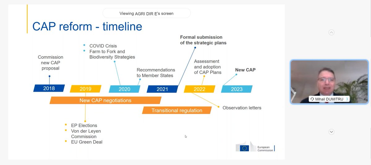 ENRD_CP's tweet photo. 🌱The #NewCAP is officially approved! Do you know what are the next steps?

🌱Mihail Dumitru, Deputy Director-General @EUAgri shared an update on #FutureofCAP &amp; relevant @HorizonEU developments at today's #RNAssembly

Check out his presentation soon 👉https://t.co/vD9xuTVGKU https://t.co/FjoW1owTVh