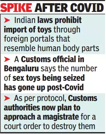 timesofindia's tweet photo. Sex toys hit Bengaluru Customs barrier, end up in godown https://t.co/bQwdWUfnAD https://t.co/Y2a8dY91n0
