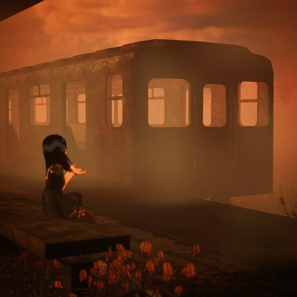 virtual_siki's tweet photo. きさらぎ駅にて
#VRoid #VRchat #VTuber https://t.co/Z3qTxz6p8s