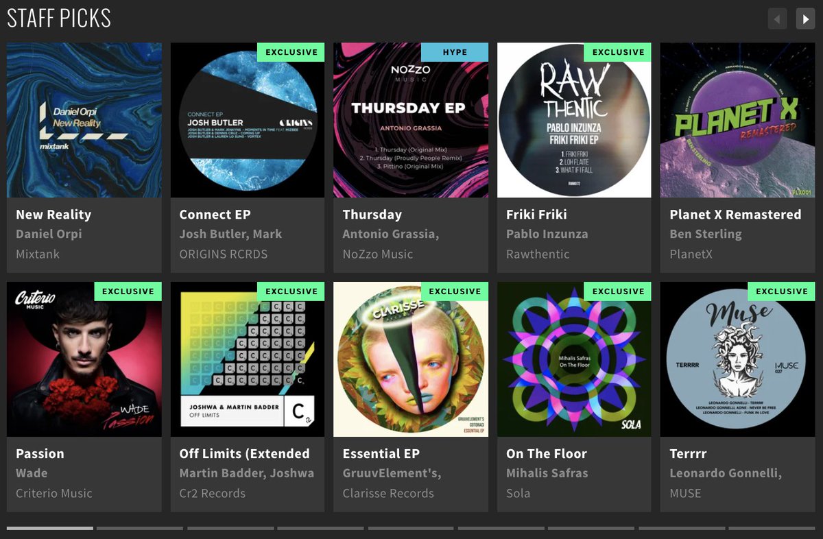 themixtank's tweet photo. Big thanks to @beatport for the Staff Picks feature on our new reease with @danielorpimusic 🙏

New Reality is out now 👉 https://t.co/TKkQ9ec4tU https://t.co/P0lcSqBGNW