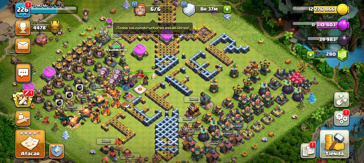 Busco un clan Competitivo, en busca de nuevos desafíos y dar siempre lo mejor, soy de Perú 🇵🇪, 🙌 Gracias de antemano.