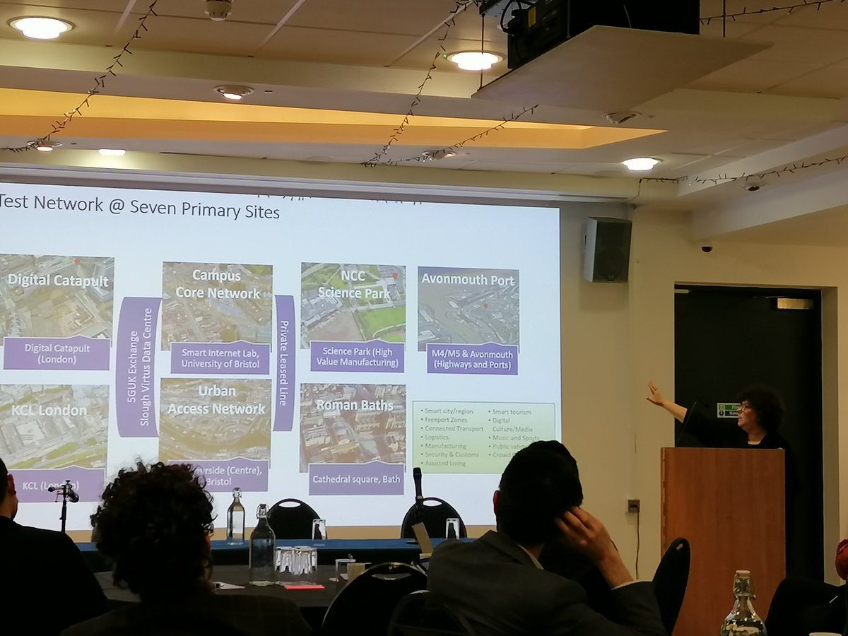 Fascinating way to start a Tuesday with <a href="/DigiFutures/">Bristol Digital Futures Institute</a> and <a href="/Dsimeo/">Dimitra Simeonidou, FREng, FIEEE</a> learning about the Reality Emulator project. #digitaltwins <a href="/DigiCatapult/">Digital Catapult</a>