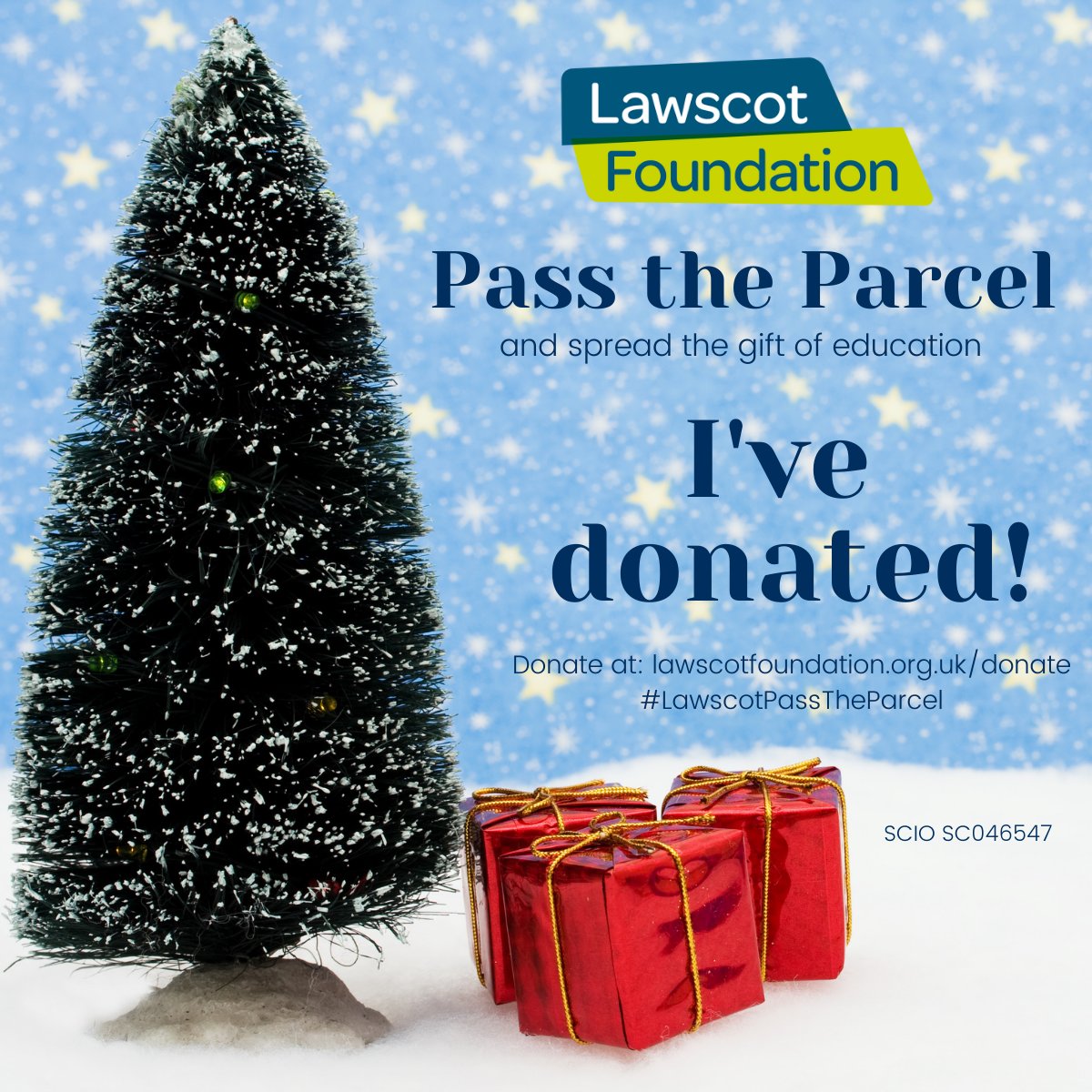 The Law Scot Foundation's annual 'pass the parcel' campaign has now launched! The Law Scot Foundation supports academically talented students from less-advantaged backgrounds through their legal education. 
Follow the link to donate and pass the parcel: lawscotfoundation.org.uk/news/lawscot-f…