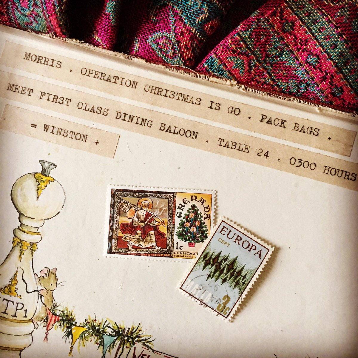 MorrisMouse_PA's tweet photo. Watch out for this afternoon’s post! ❤️🐭 🎄#morrismouse #backforchristmas #telegram https://t.co/78OwtwQZlF