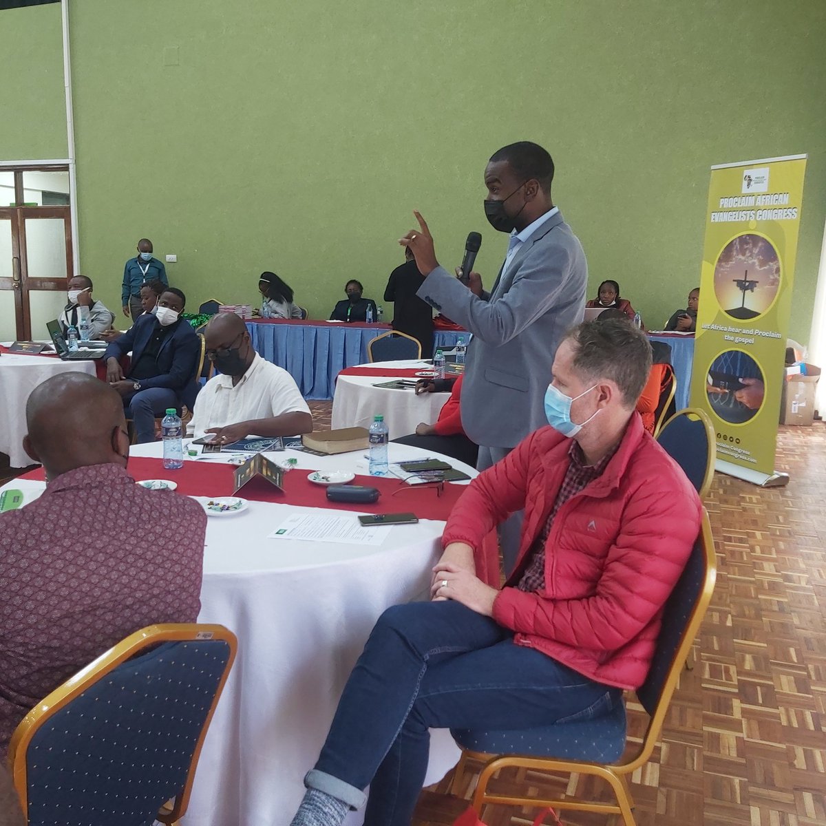 ProclaimAfrica's tweet photo. It is always a good time whenever African Enterprise Malawi team leader Cornelius Huwa speaks...
Thank you so much
Malawi well represent
African Enterprise Malawi
#proclaimcongress #ProclaimCongress #ProclaimCongressNairobi #africawillbesaved https://t.co/UOzg494LSE
