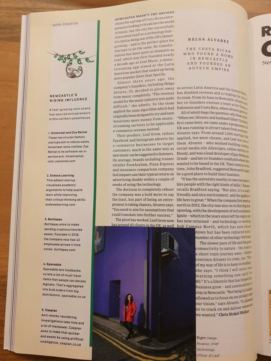 Endoxa Learning is in <a href="/WiredUK/">WIRED UK</a>! We're excited to be contributing to Newcastle's growing tech sector. See us in the January 2022 issue. #EndoxaLearning #EdTech #TechNorthEast