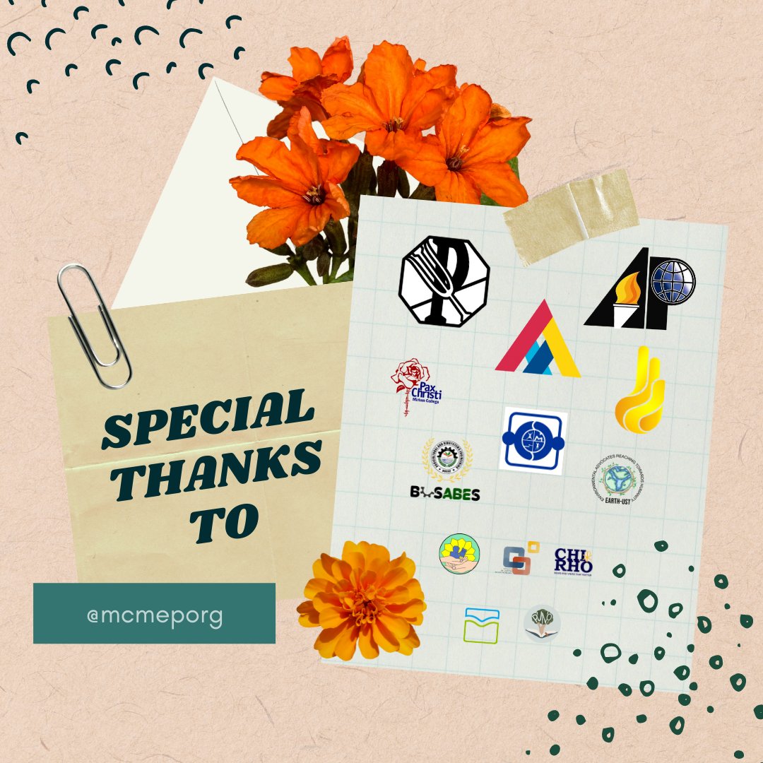 mcmeporg's tweet photo. Bicol University Society of Agricultural and Biosystems Engineering Students(BUSABES)
EARTH-UST
Geographic Society of the University of the Philippines (UP GeogSoc)
Project PUNO https://t.co/VyffLGhy8s