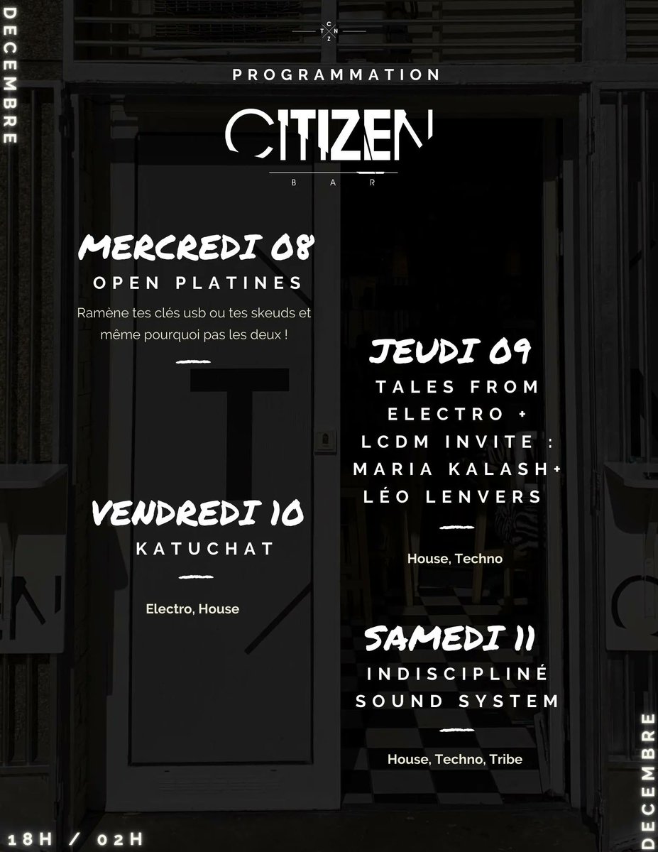 CitizenBarFr's tweet photo. Agenda de la semaine ! https://t.co/sphtpoaVPp
