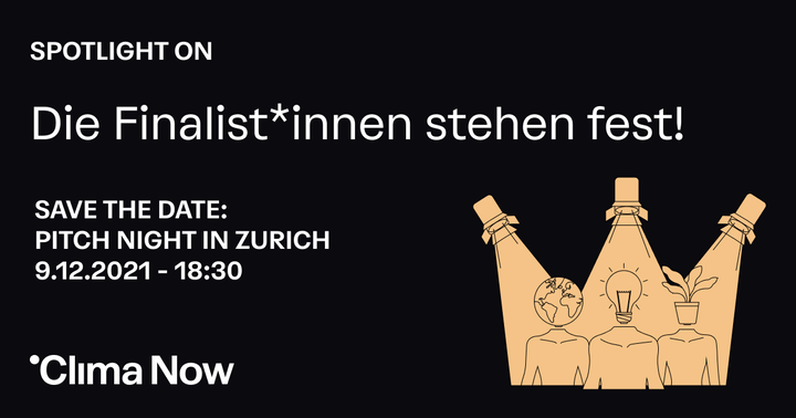_climanow's tweet photo. Die Finalist*innen für Spotlight stehen fest! Über 15'000 Stimmen sind eingegangen und 7 Projekte werden an der Pitch-Night am Donnerstag versuchen, die Jury und das Publikum zu überzeugen. Seid per Live-Stream dabei:  https://t.co/xqTsvZEoCc. #climanow #climanowspotlight2021 https://t.co/0Cbkg4MqLh